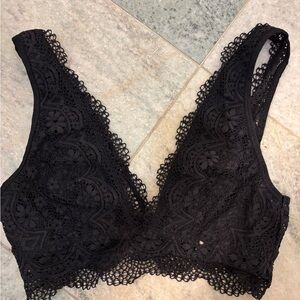 Victoria's Secret Black Lace Bralette